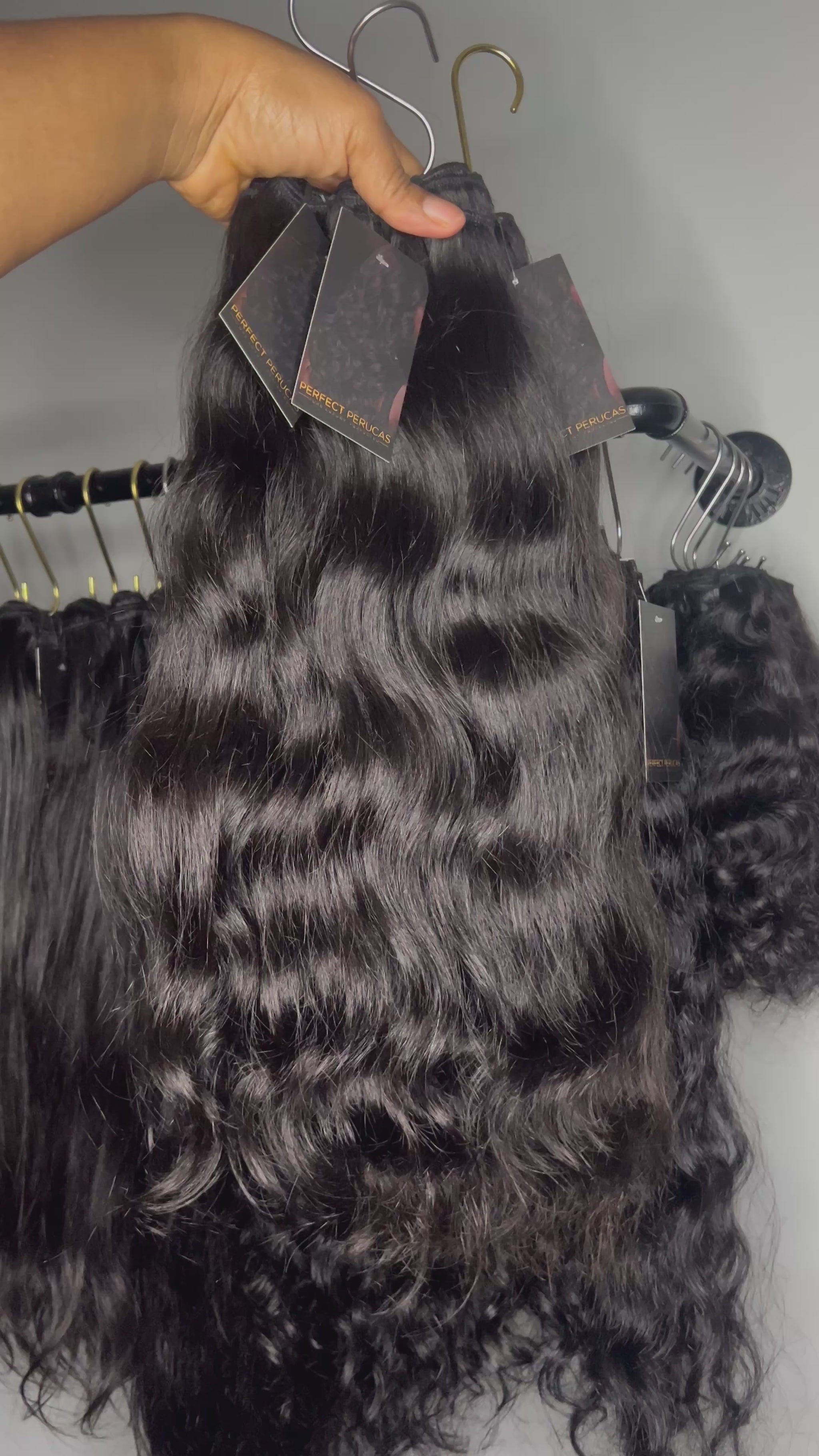 Indian Wavy Raw Hair Bundles video from Perfect Perucas