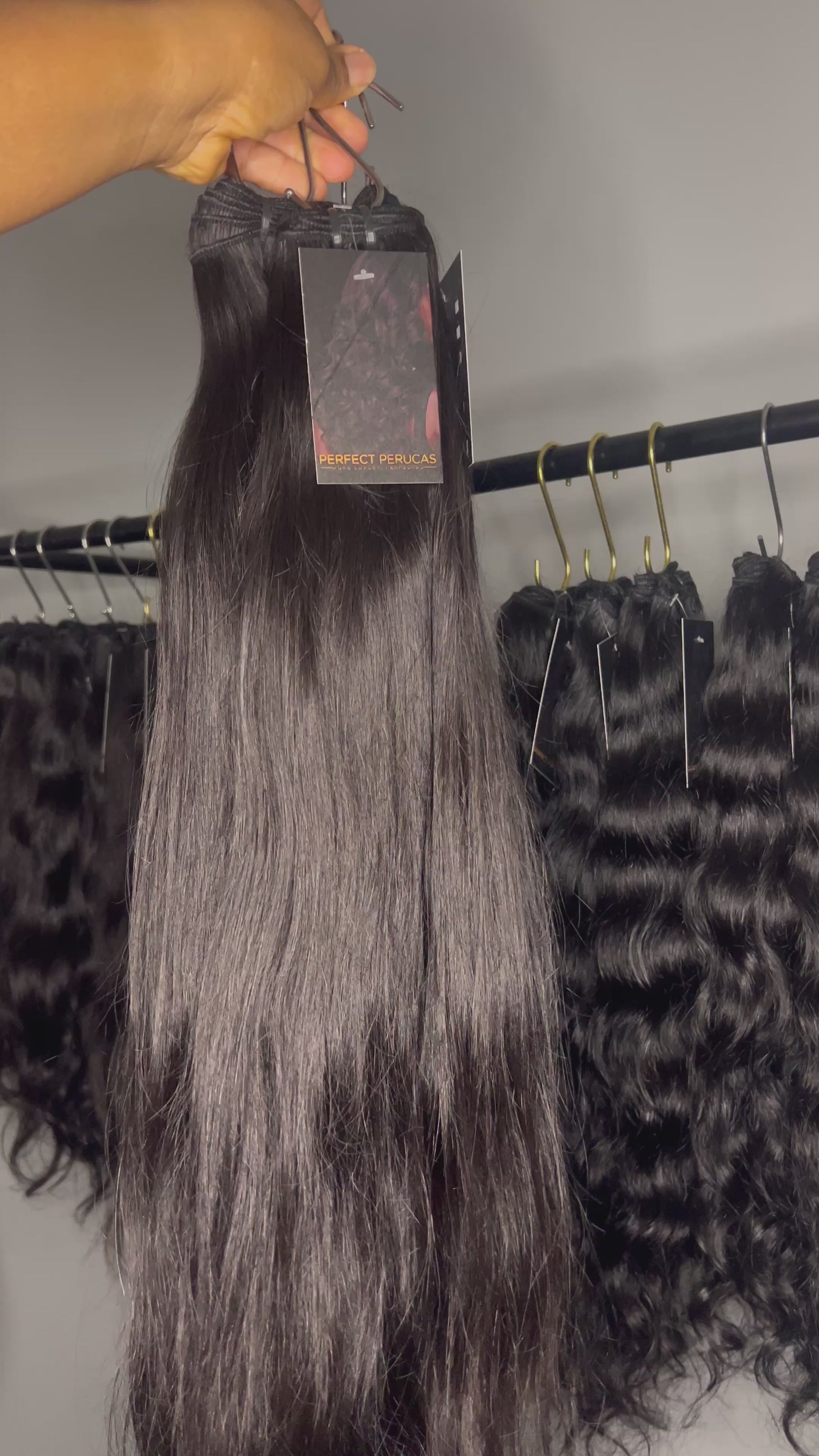 Indian Straight Raw Hair Bundles video from Perfect Perucas